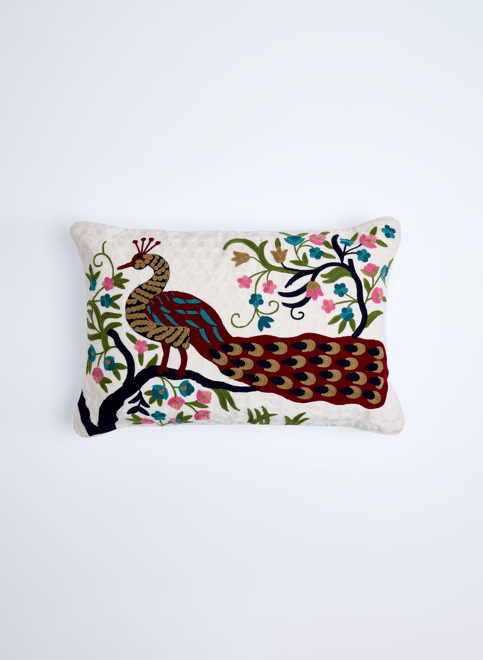 Almofada Le Lis Casa Rim Floral Birds Iii