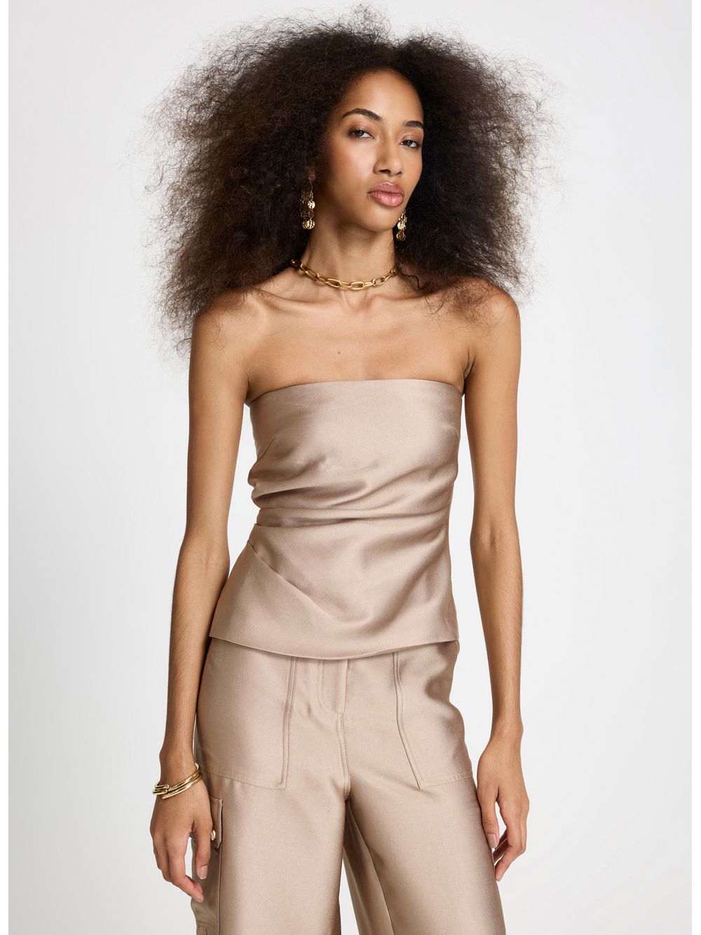 Le Lis — Top Le Lis Mel Feminino