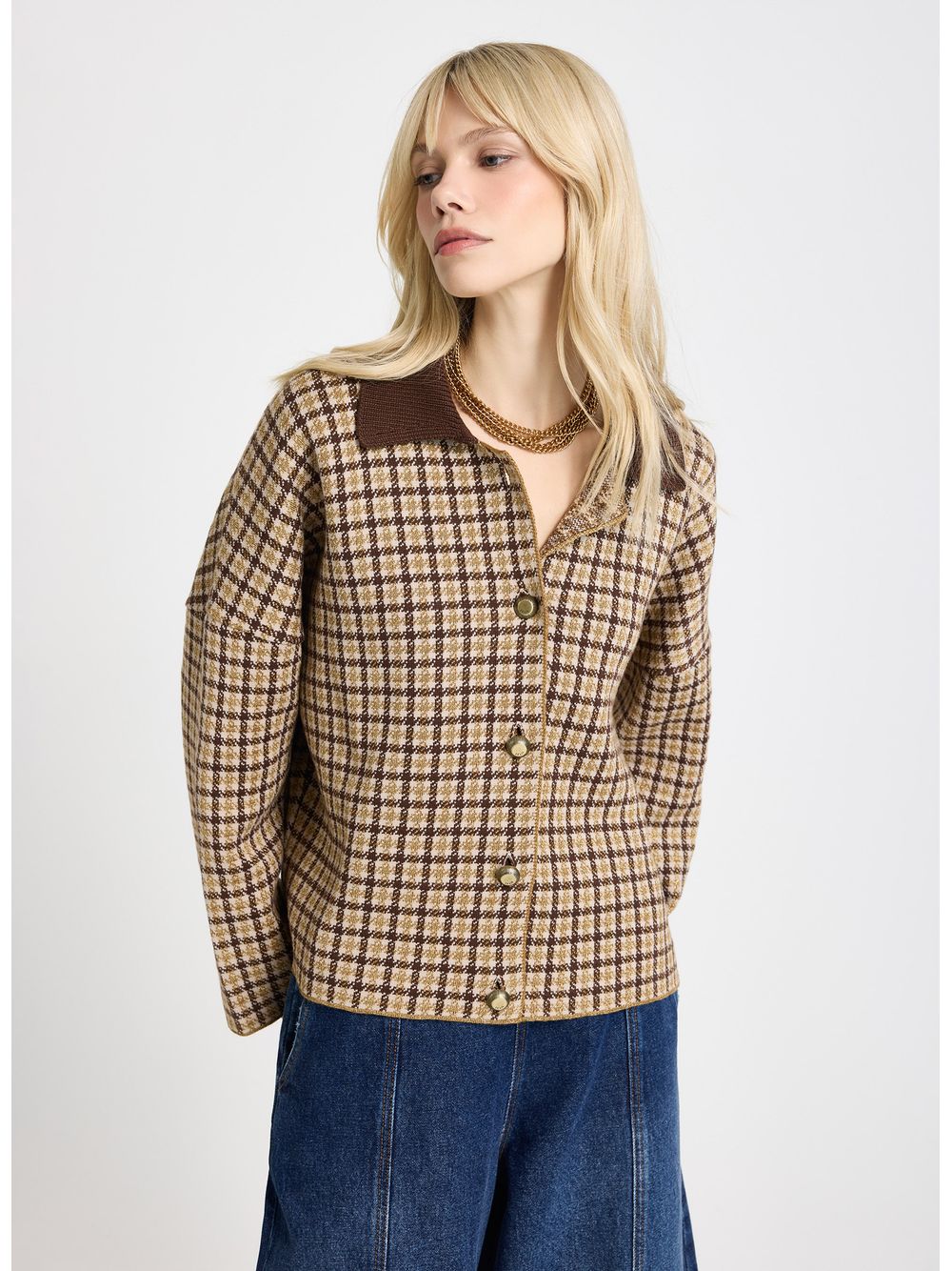 Le Lis — Casaco Le Lis Thaise Tricot Feminino